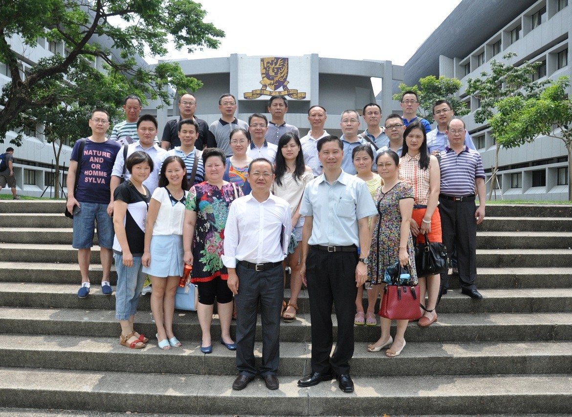 到访香港中文大学，认识香港高等教育体制及状况。