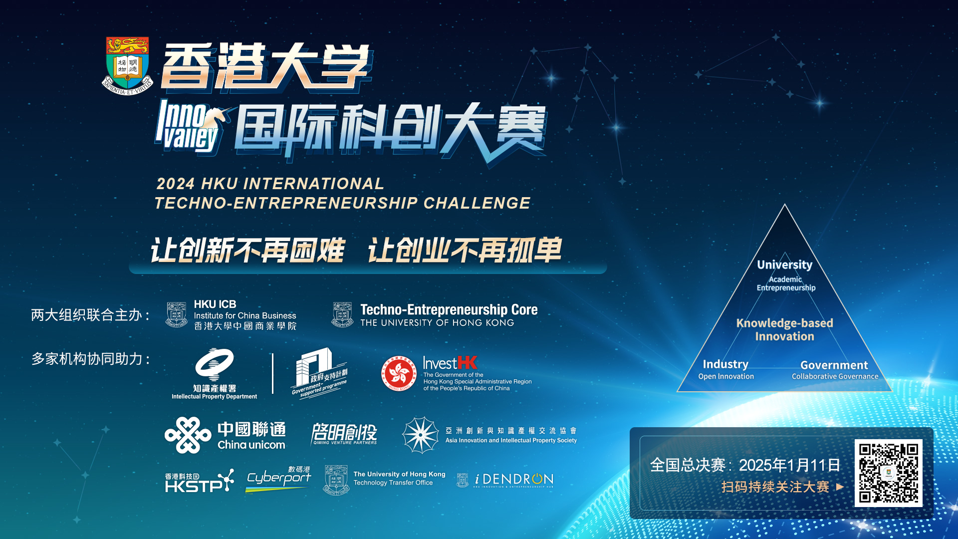 2024年香港大学国际科创大赛 2024 HKU International Techno-Entrepreneurship Challenge